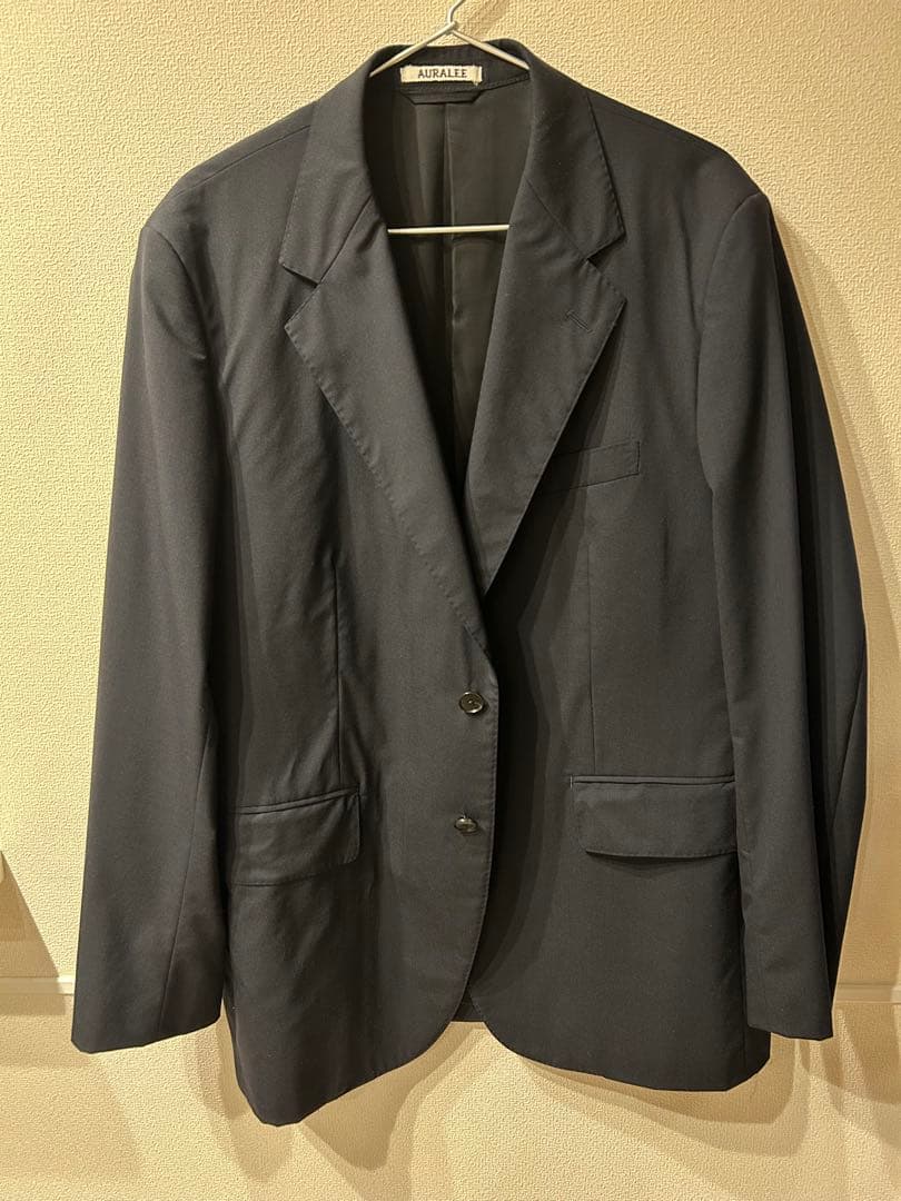 ジャケット・アウター auralee SUPER FINE TROPICAL WOOL JACKET