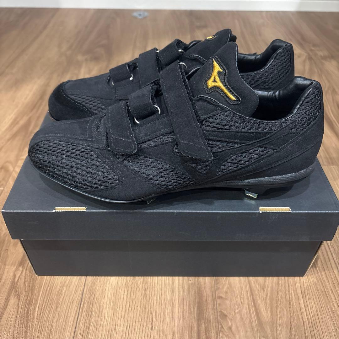 ミズノプロ　スペシャルオーダー　スパイク　黒　26.5