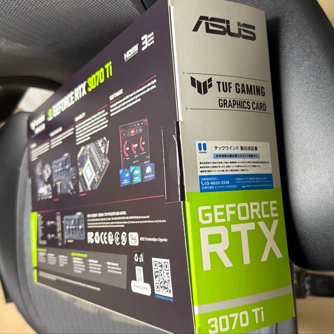 グラフィックボード・グラボ・ビデオカード ASUS TUF Gaming Geforce RTX 3070Ti OC