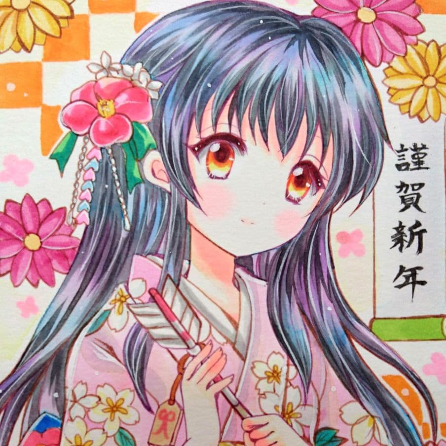 ワッチミー　手描きイラスト