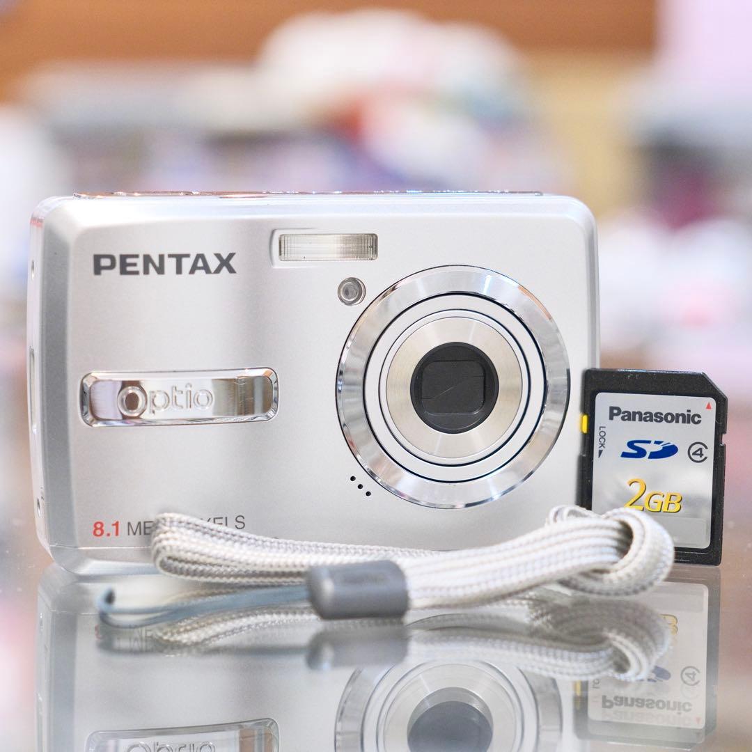 名機 動作品 平成レトロ Y2K CCD PENTAX Optio E40