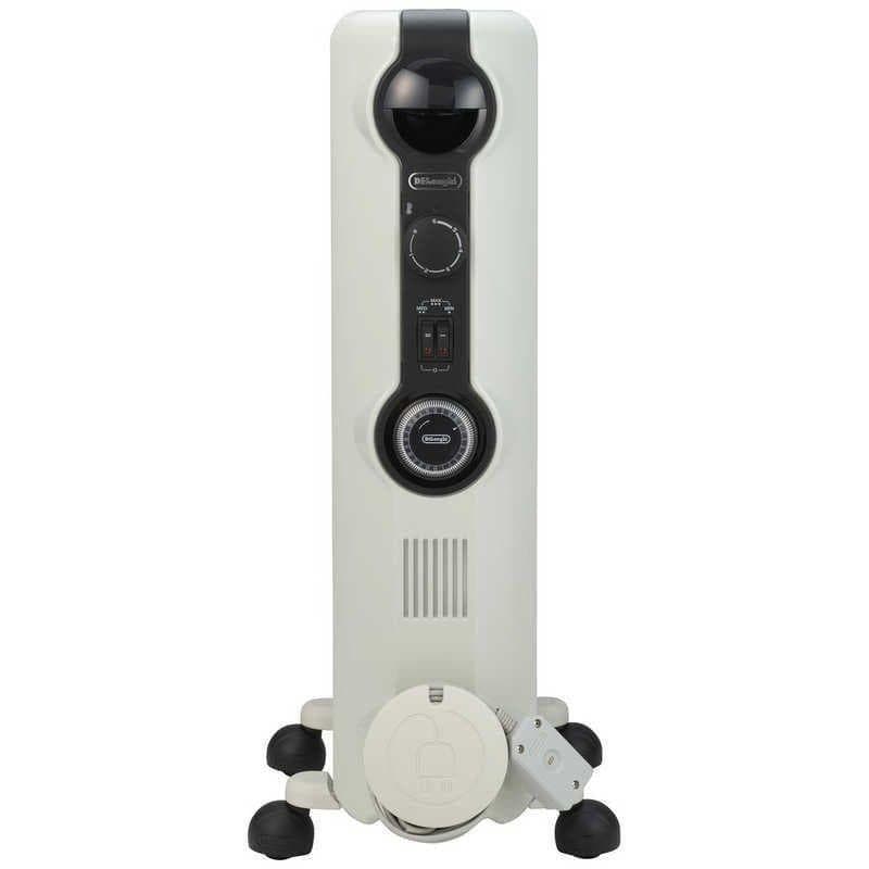 De'Longhi (デロンギ) オイルヒーター ホワイト×ブラック 未使用