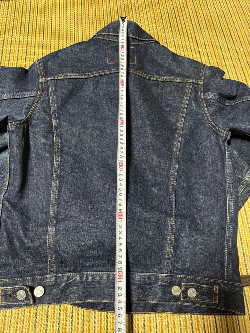 DENIME ドゥニーム デニムジャケット Gジャン W40 L相当　濃紺 古着