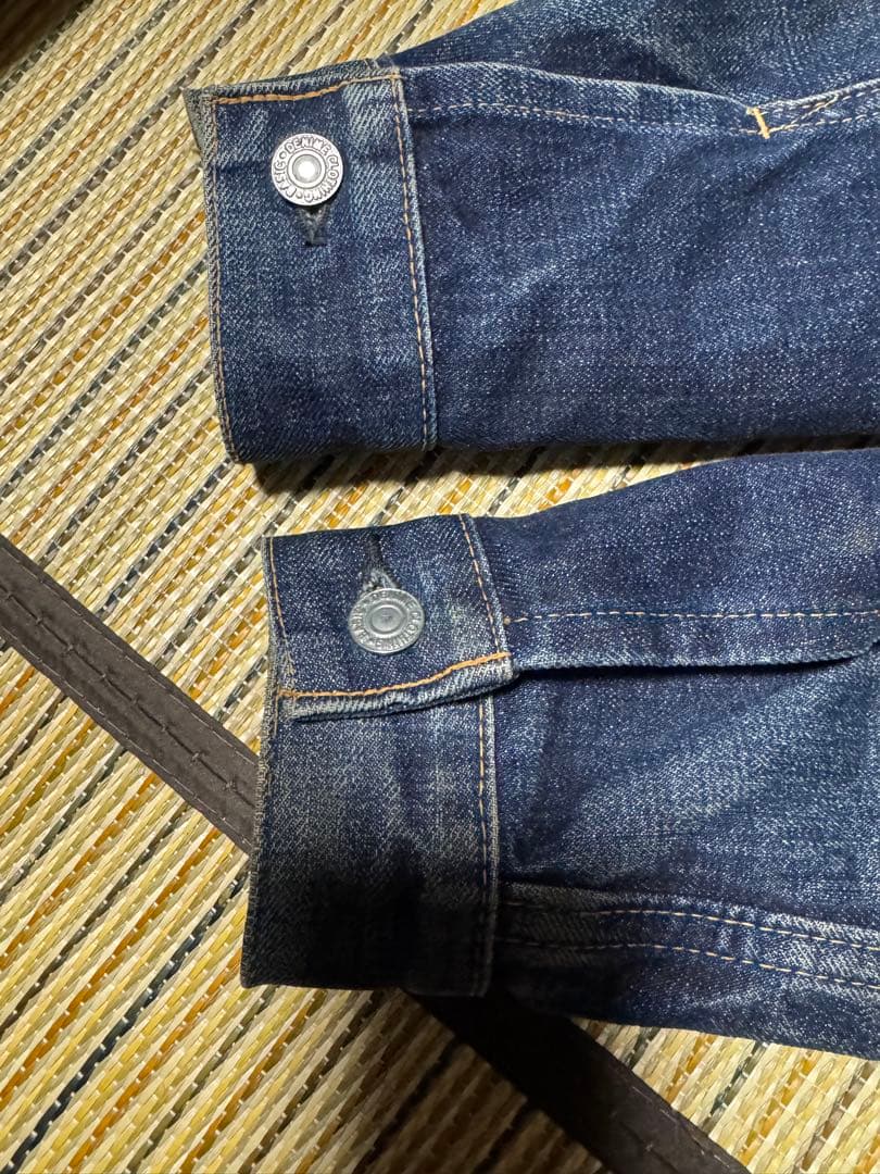 DENIME ドゥニーム デニムジャケット Gジャン W40 L相当　濃紺 古着
