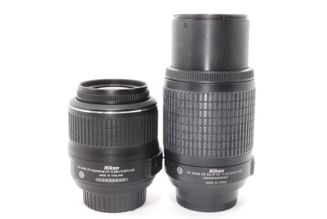 ❤️Nikon D5600 ダブルズームキット❤️一眼レフカメラ❤️手ぶれ補正付き❤️