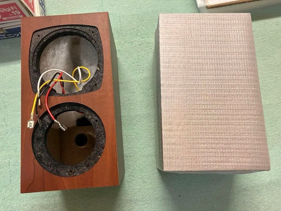 FOSTEX 木製スピーカーボックスP802-E 取扱説明書付き