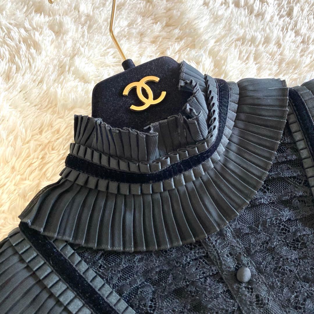 【美品/雑誌掲載】アリスアンドオリビア バラ刺繍 花柄 レース ロングワンピース