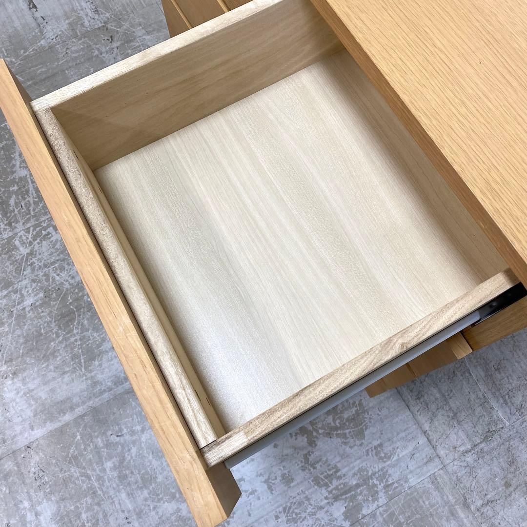MUJI 無印良品 チェスト 引き出し 収納 4段 オーク材突板 2