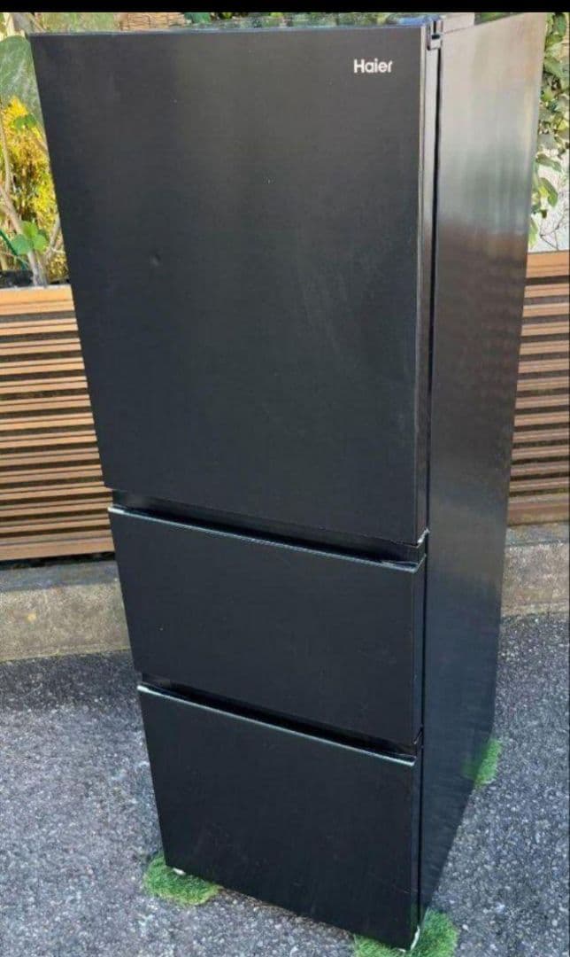 ハイアール大型3ドア冷凍冷蔵庫　286L 自動霜取り機能付き　2022年製