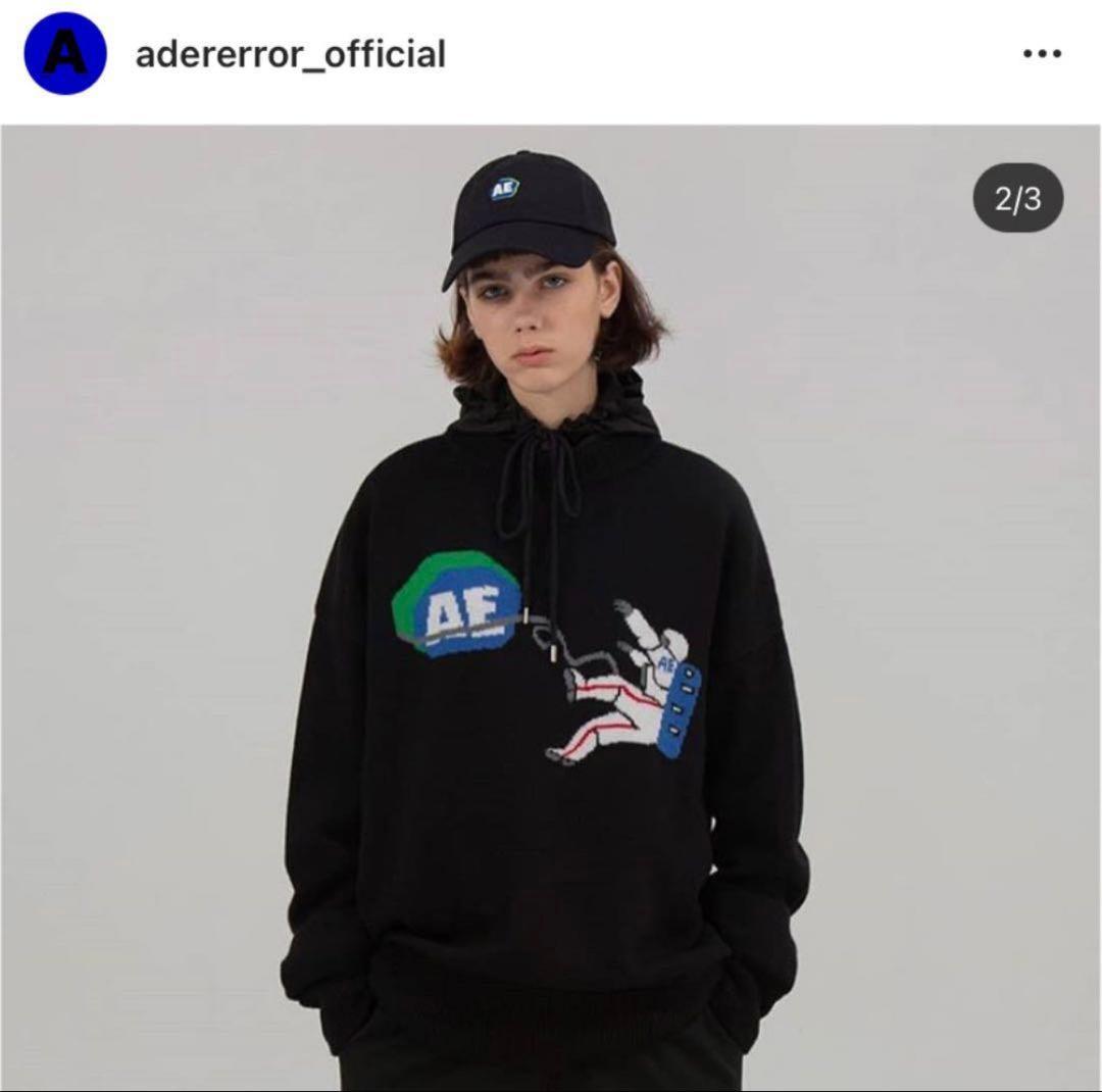 adererror 宇宙飛行士ニット