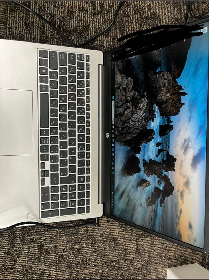 HP ノートPC(Windows11pro)とワイヤレスマウスセット(ほぼ新品)