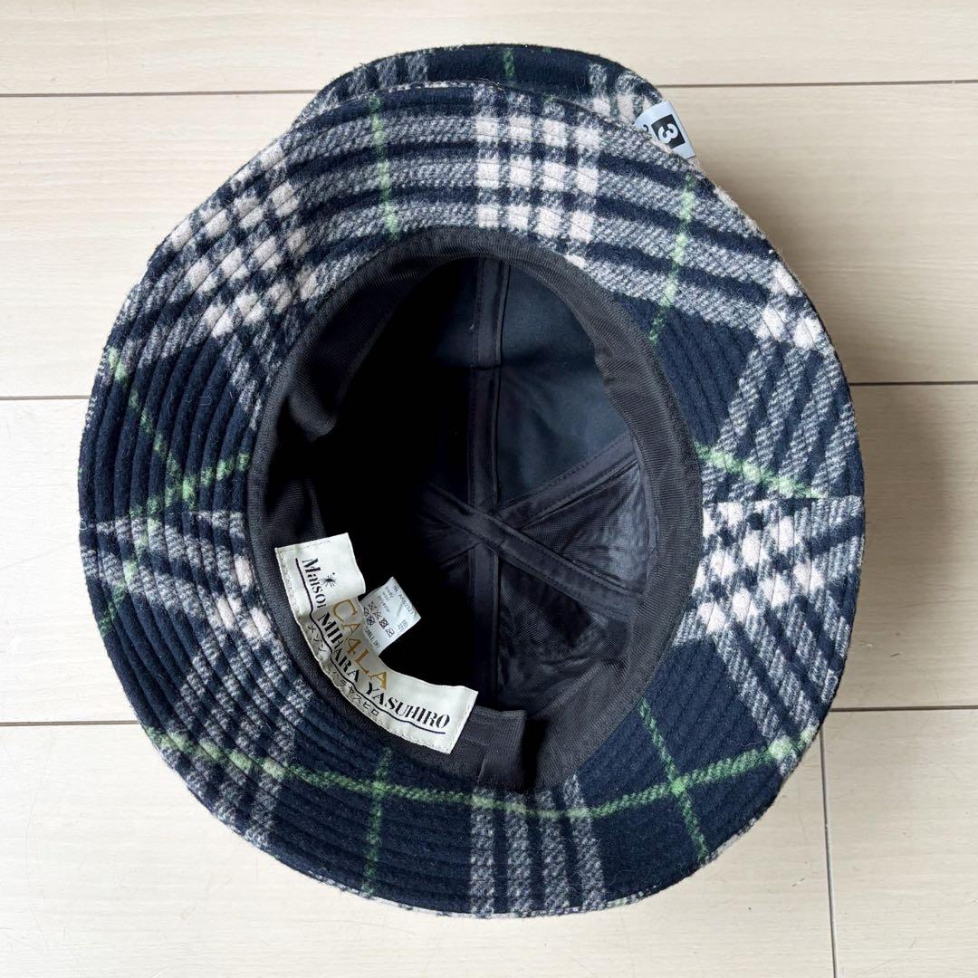 服だーいすき様　メゾンミハラヤスヒロ×カシラ　ウールダブルハット　帽子
