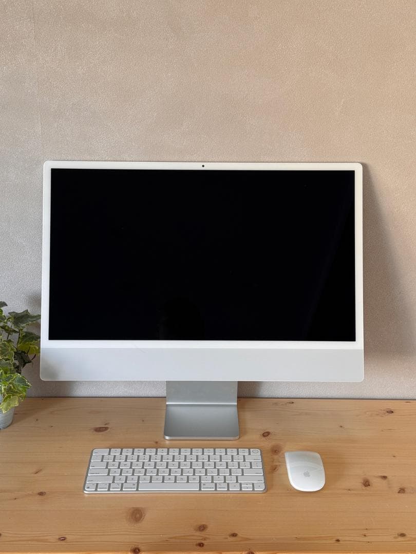 iMac（24 インチ, M1, 2021）USキーボード、シルバー