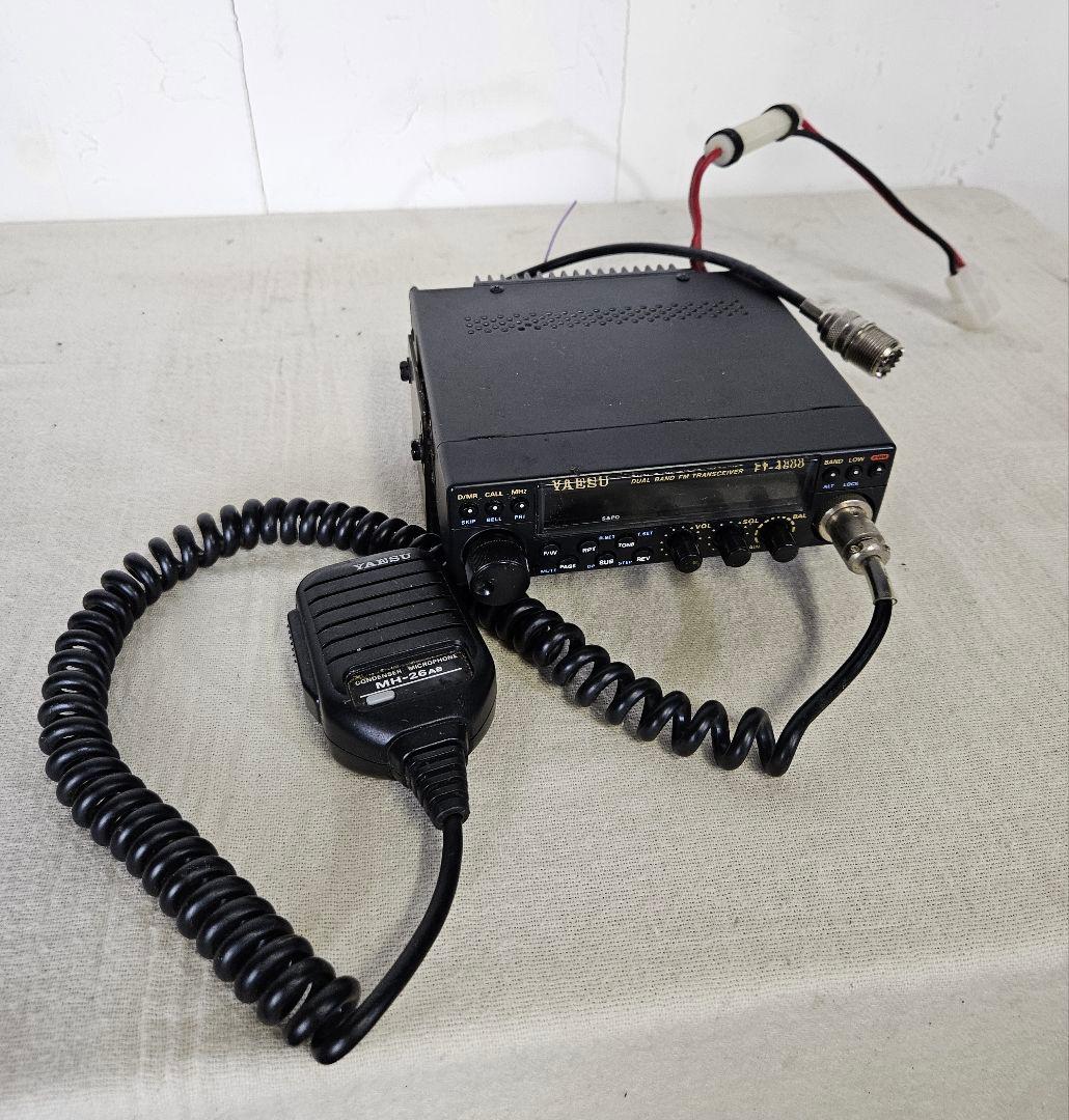 八重洲 ヤエス FT-4600 トランシーバー マイク付き MH-26A8