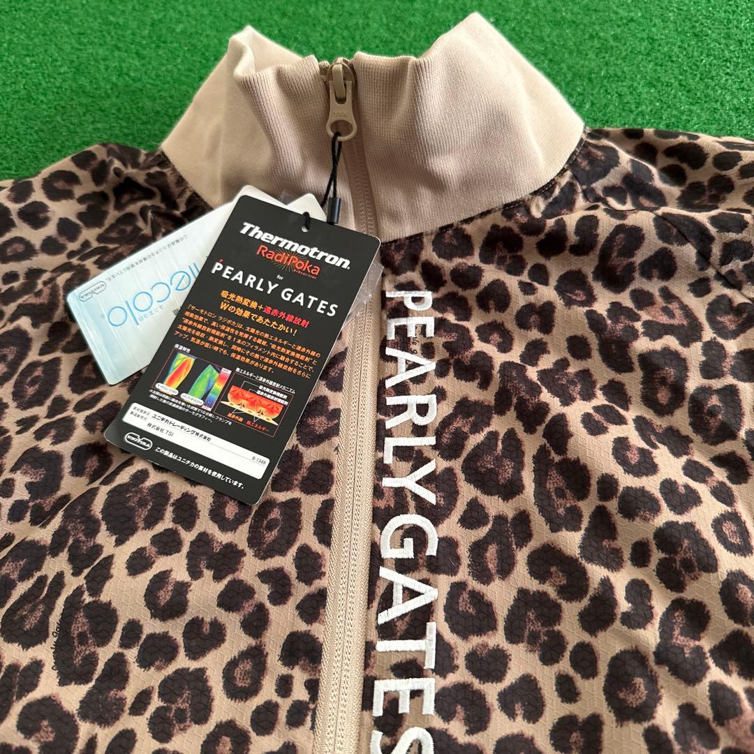 【新品】PEARLY GATES ヒョウ柄ジャケット