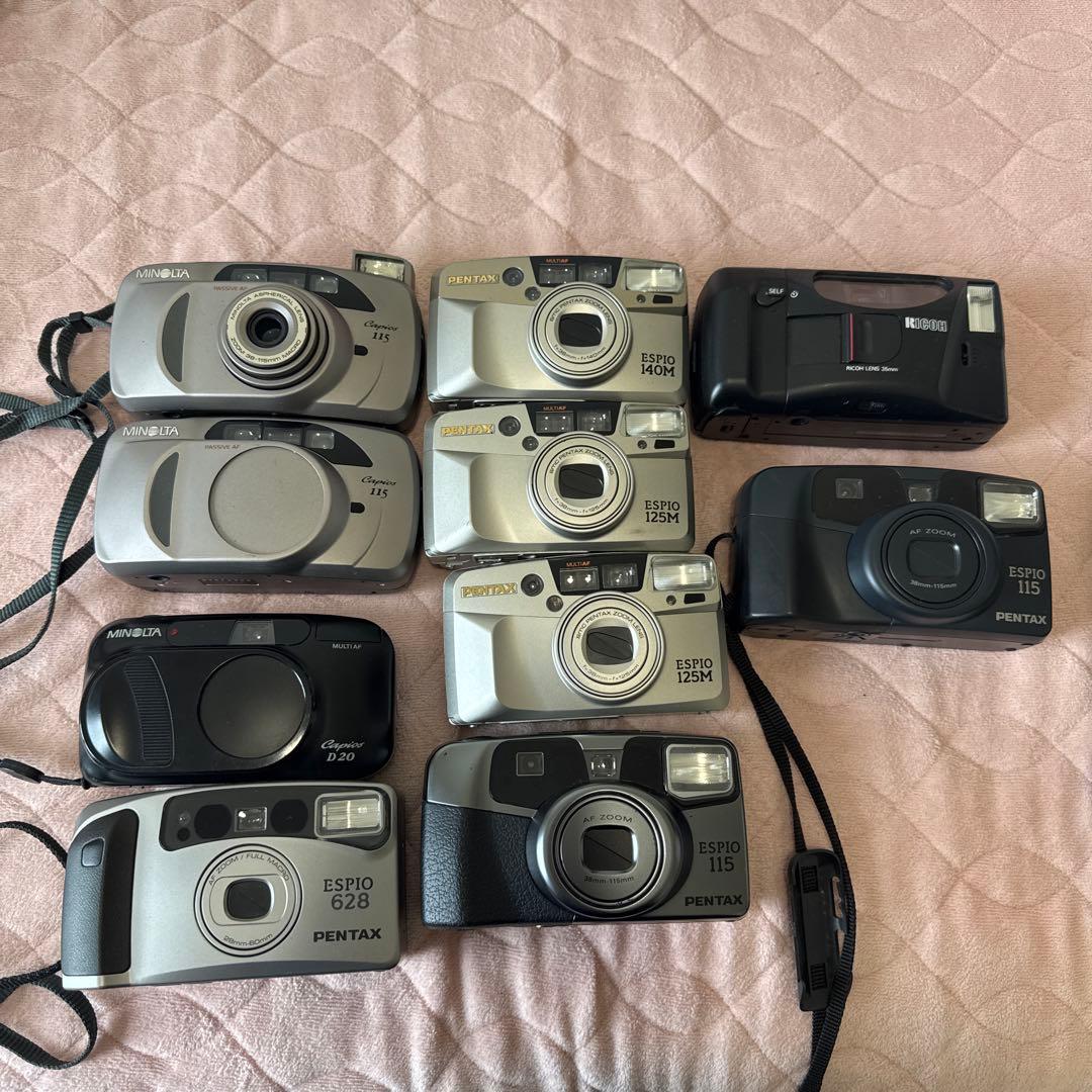 フィルムカメラ　ジャンク　まとめ　10台