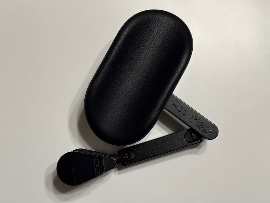 ERGOREST 332-026 ロングアーム/ブラック