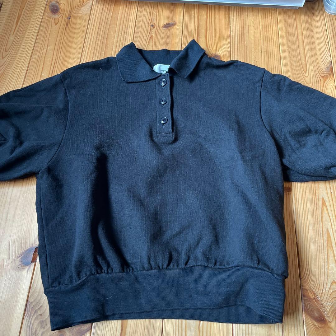 soyy. アーモンドポロ　ブラック