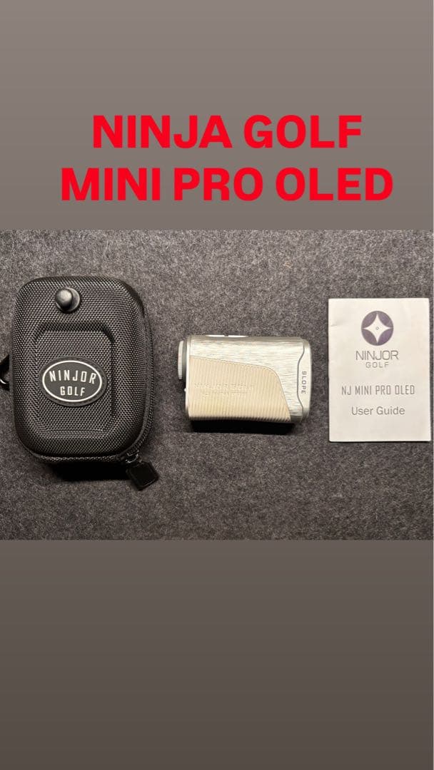 【ゴルフ距離計】NINJA GOLF NJ MINI PRO OLED