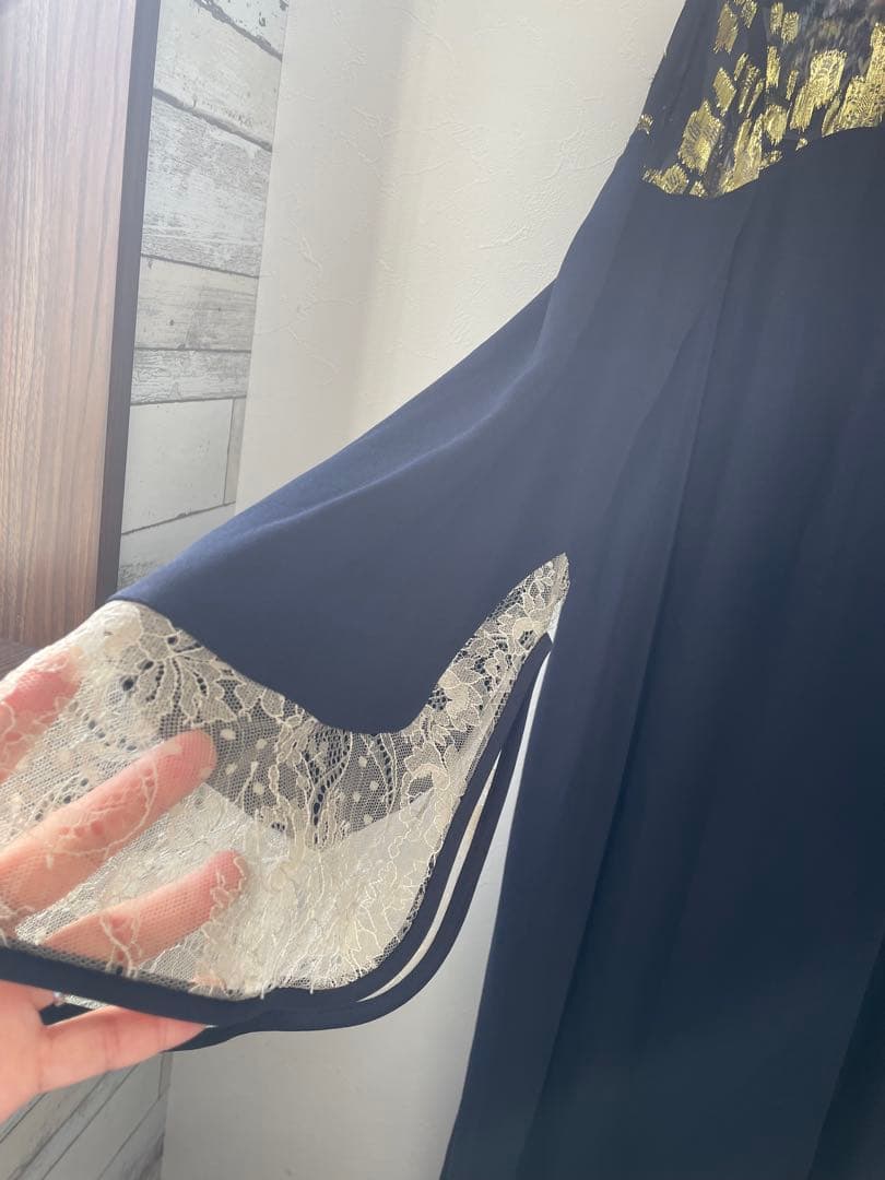 mame シルクワンピース