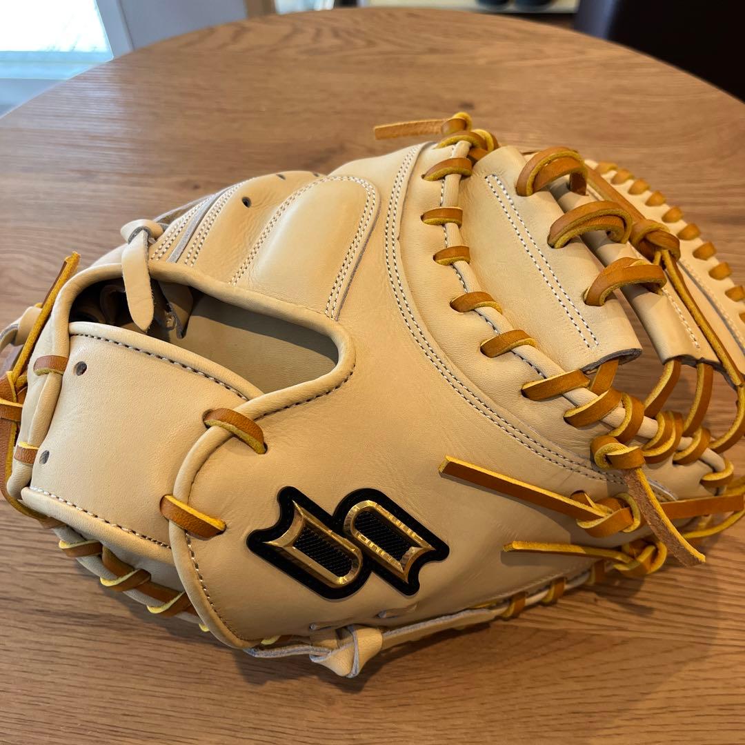 新品値下げ中硬式用 SSK キャッチャーミット キャメル