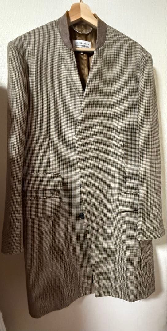 メゾンマルジェラ　ノーカラーコート