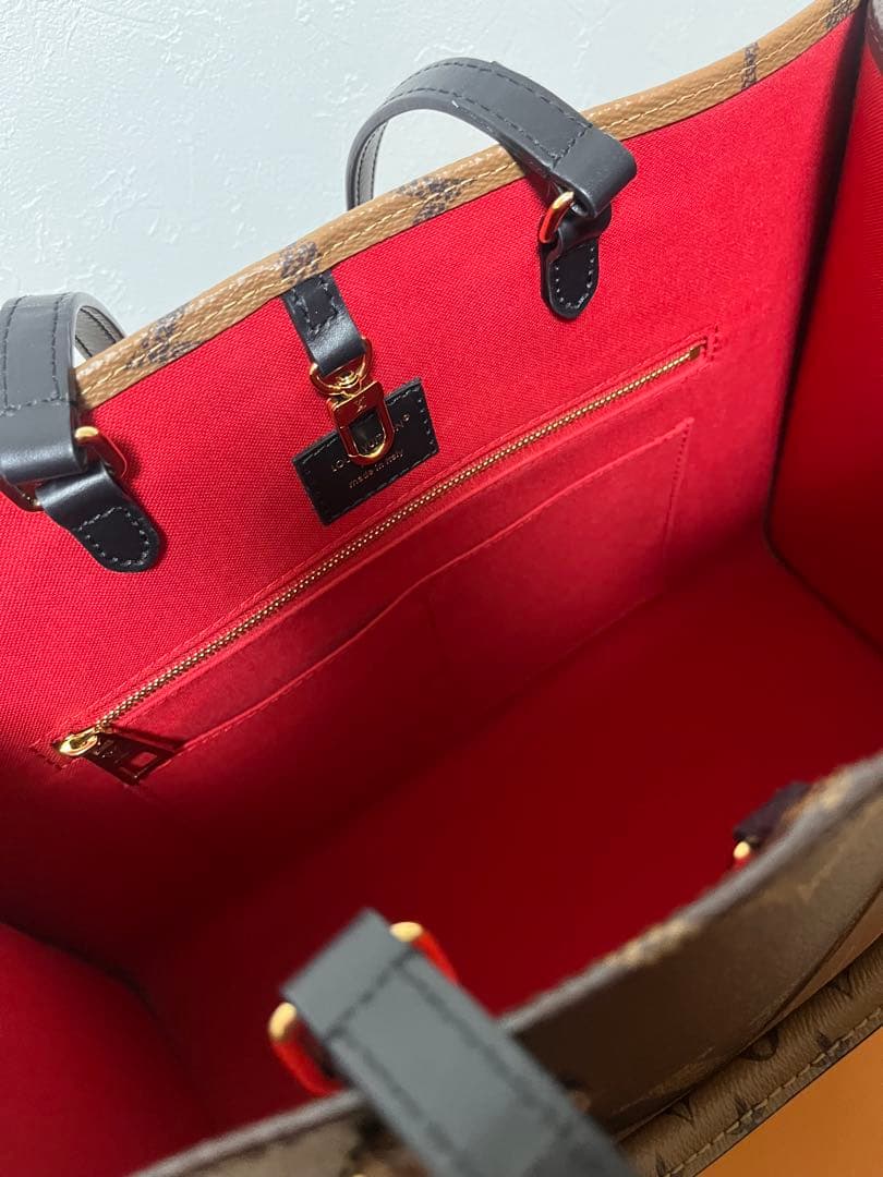 【美品】 ルイヴィトン ハンドバッグ オンザゴー MM