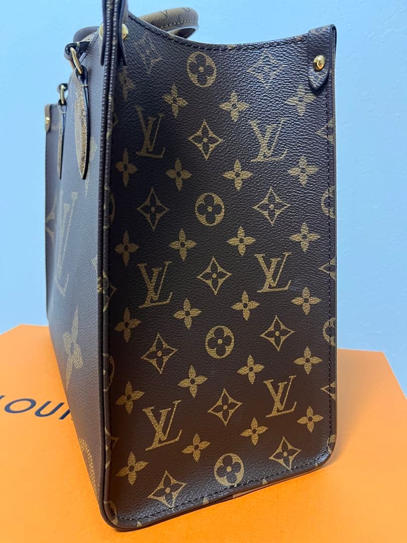 【美品】 ルイヴィトン ハンドバッグ オンザゴー MM