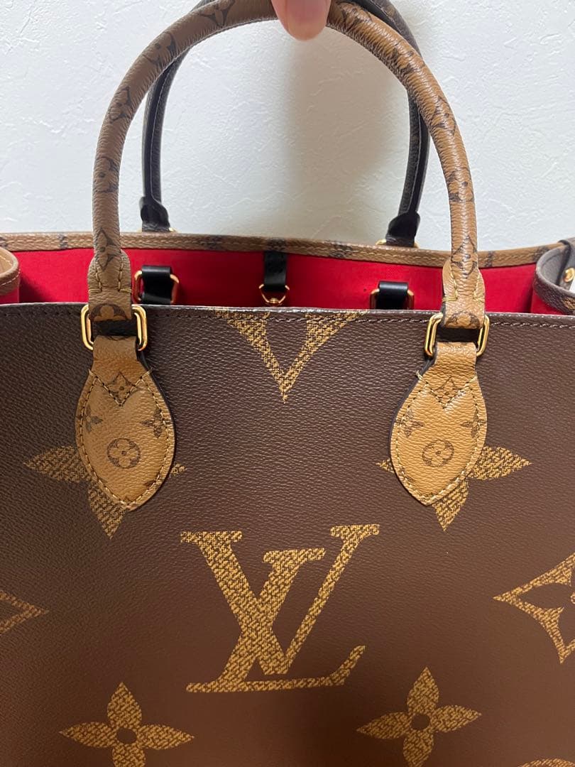 【美品】 ルイヴィトン ハンドバッグ オンザゴー MM