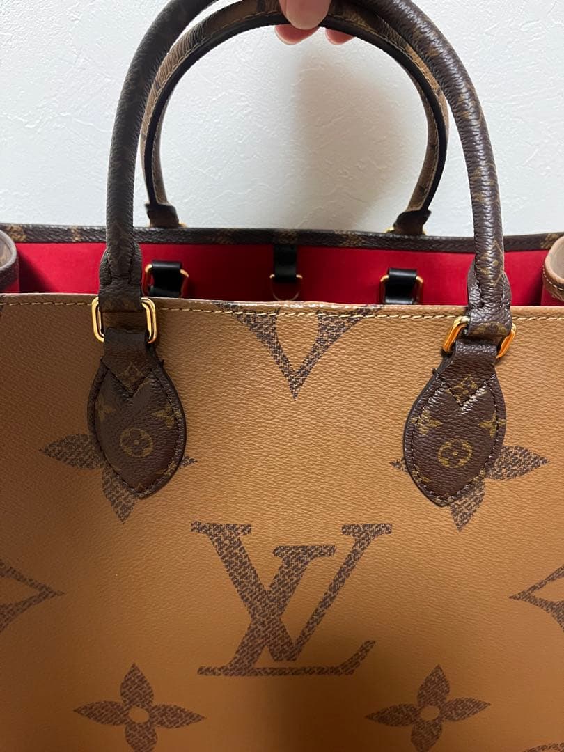 【美品】 ルイヴィトン ハンドバッグ オンザゴー MM