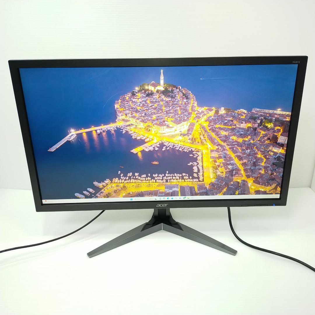 Acer ゲーミングモニターディスプレイ 28インチ KG281KAbmiipx