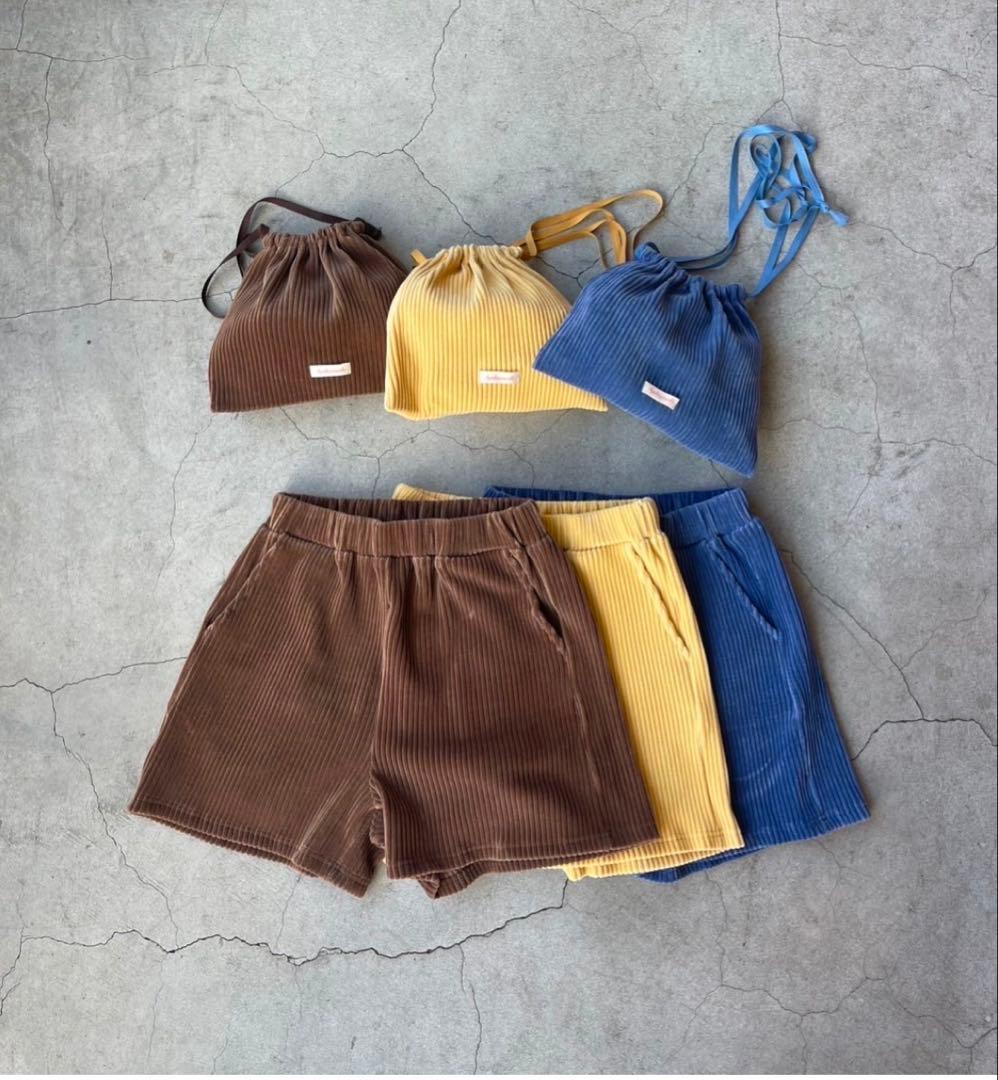 新品コーデュロイパンツ　brown ayakawasaki