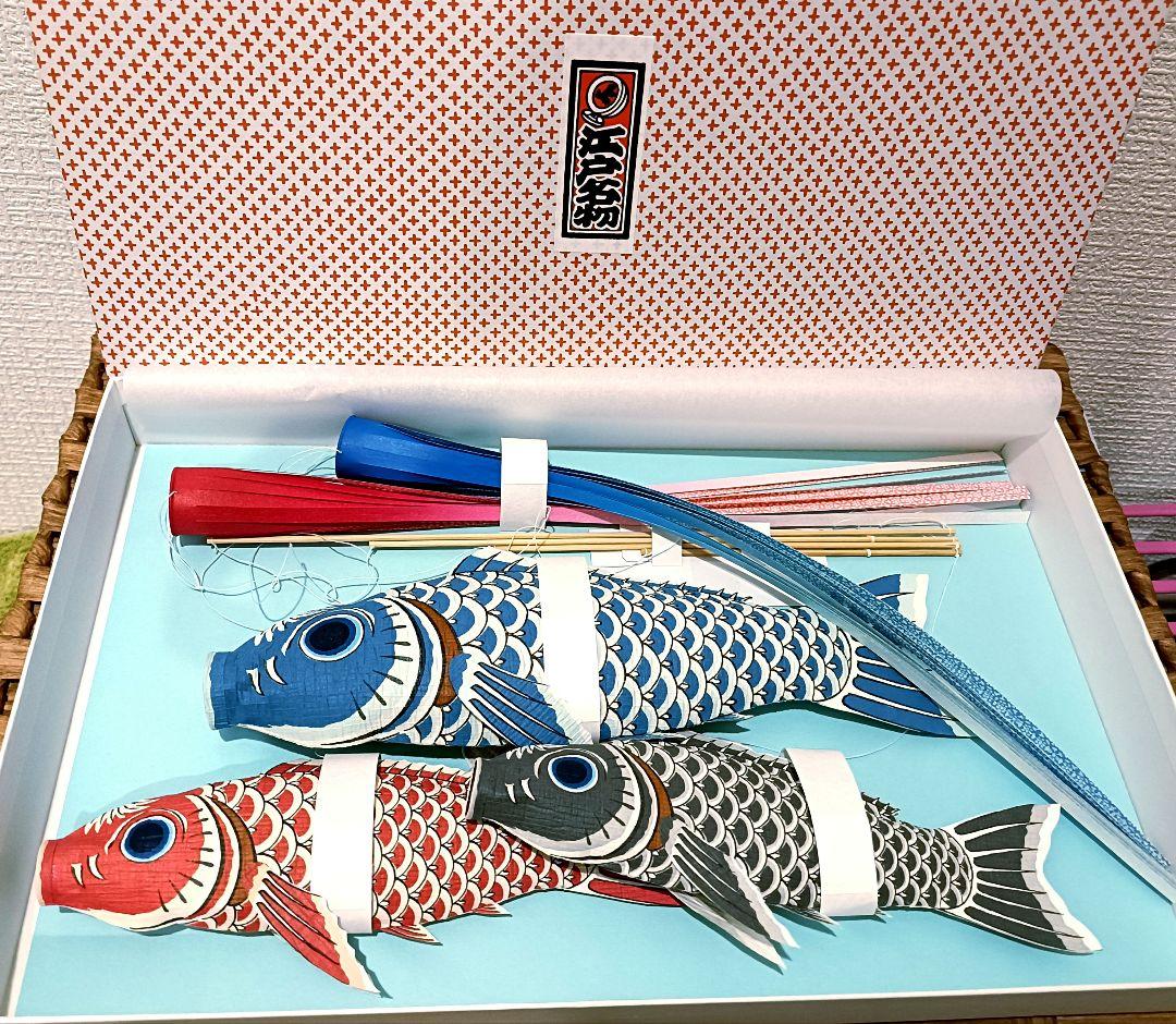 いせ辰　鯉のぼり　モビール　子供の日