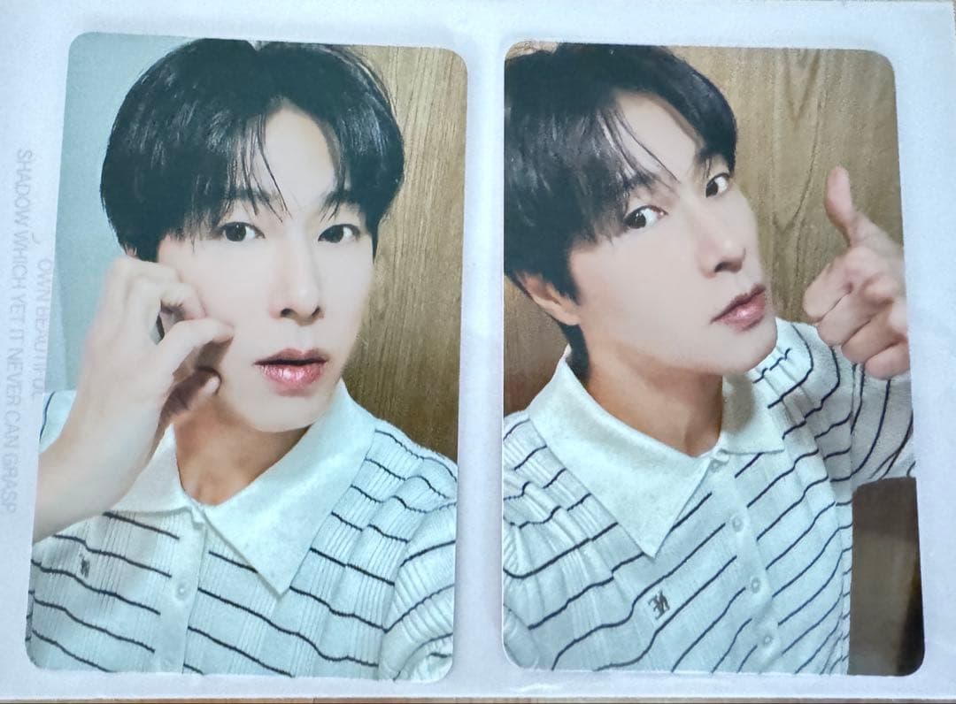 東方神起 ユノソロアルバム［I-KNOW ］ EVERLINEサイン会トレカ２種