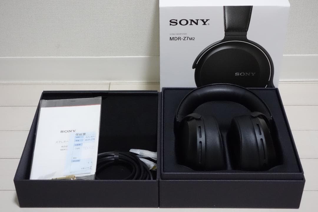 概ね良品 ハイレゾ ヘッドホン MDR-Z7M2 SONY ソニー 元箱付属