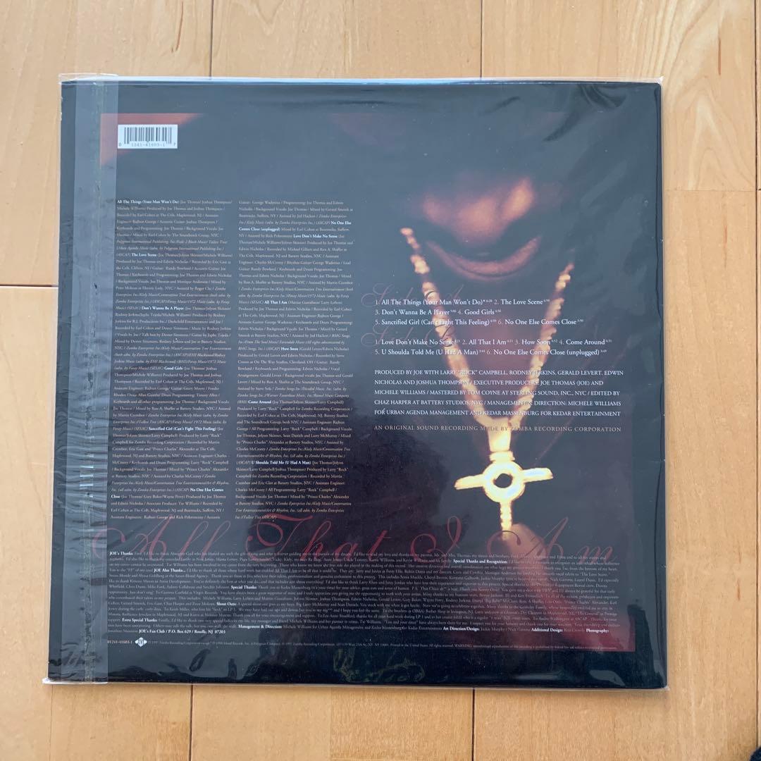 人気盤　Joe All That I Am レコード　USオリジナル