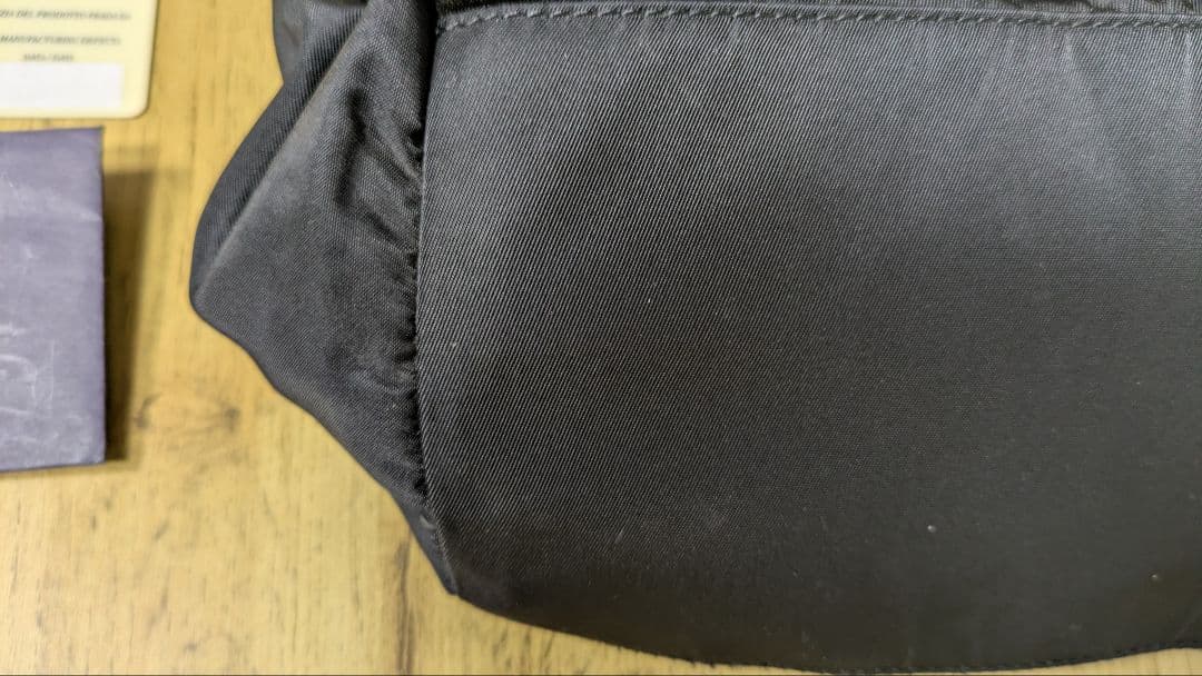 PRADA Tessuto City ブラックトートバッグ