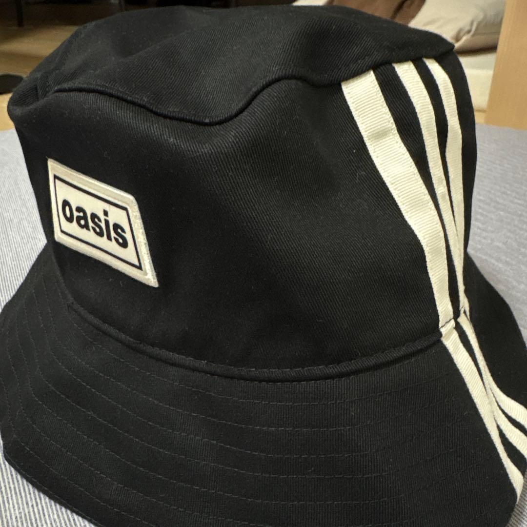<日本未発売>oasis アディダス バケハブラック2025限定モデル