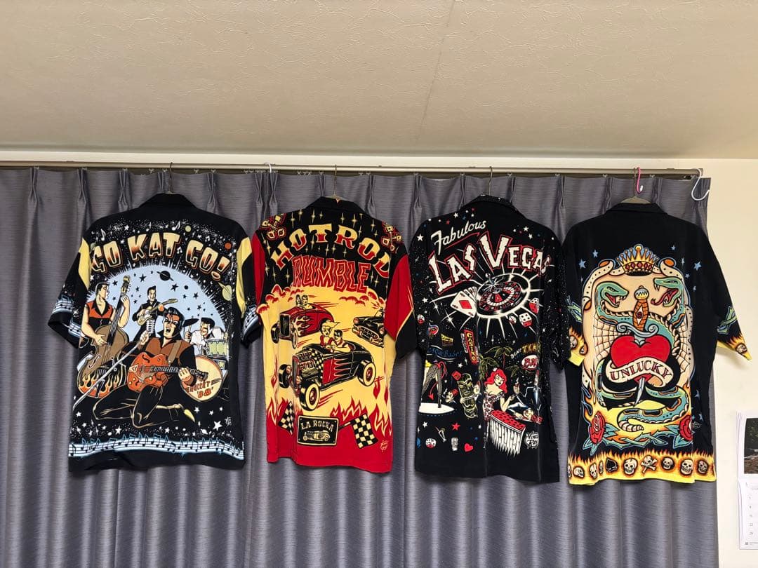 廃盤 ラロッカ　VINCE Ray ボーリングシャツ①