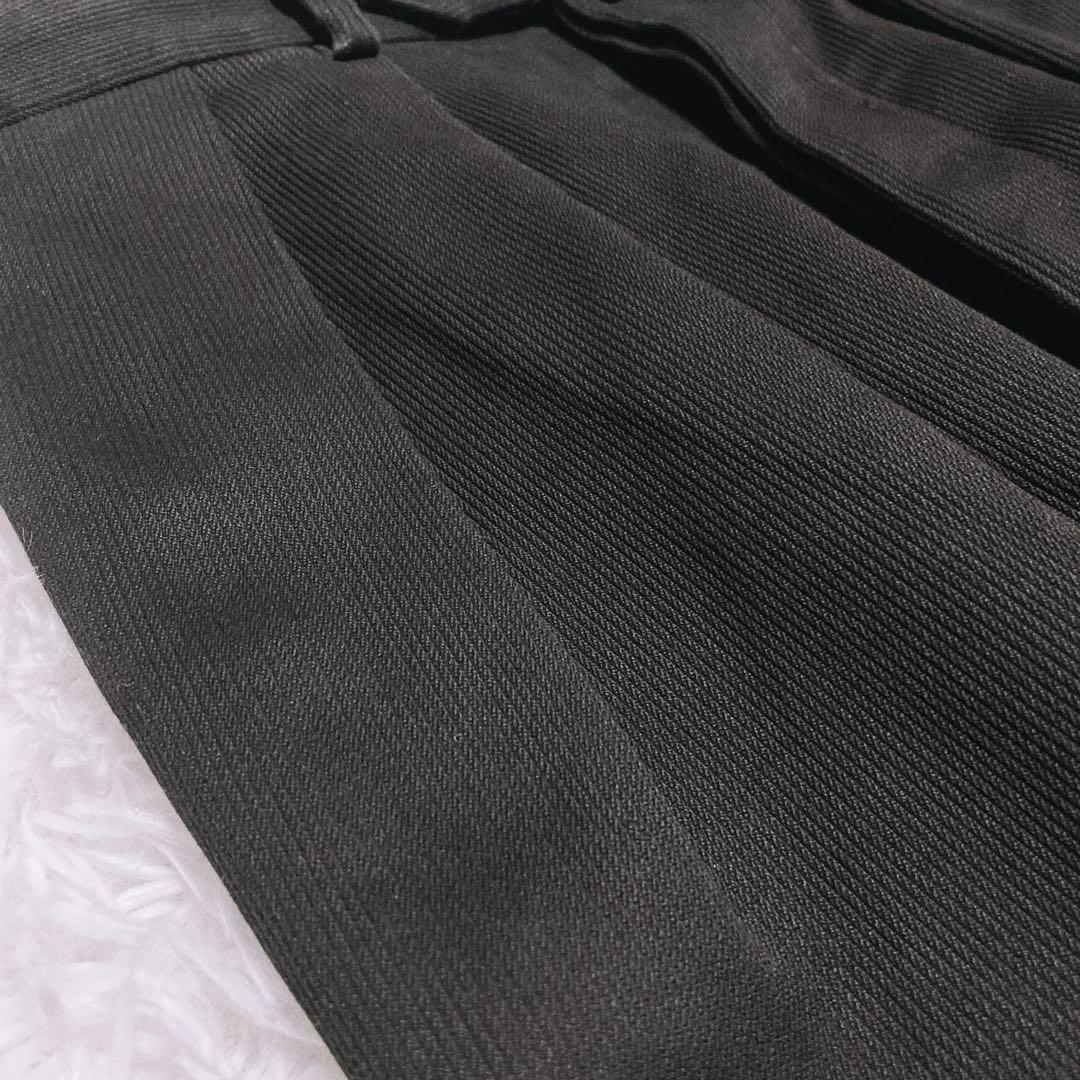 美品 NEAT コットンスラックス 44 ツータック 細畝コーデュロイ