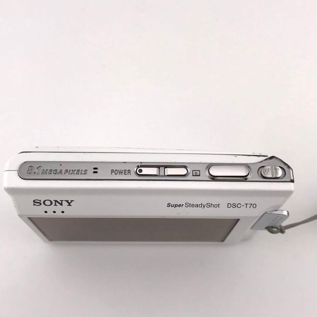 実写美⭕️【動作確認済み】SONY ソニー　Cyber-shot DSC-T70