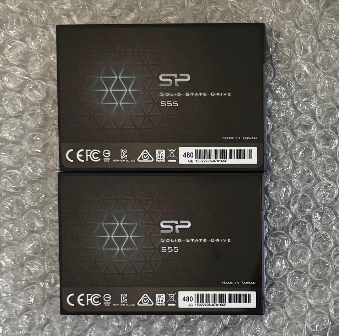 2.5インチ 480GB SSD 2個セット！