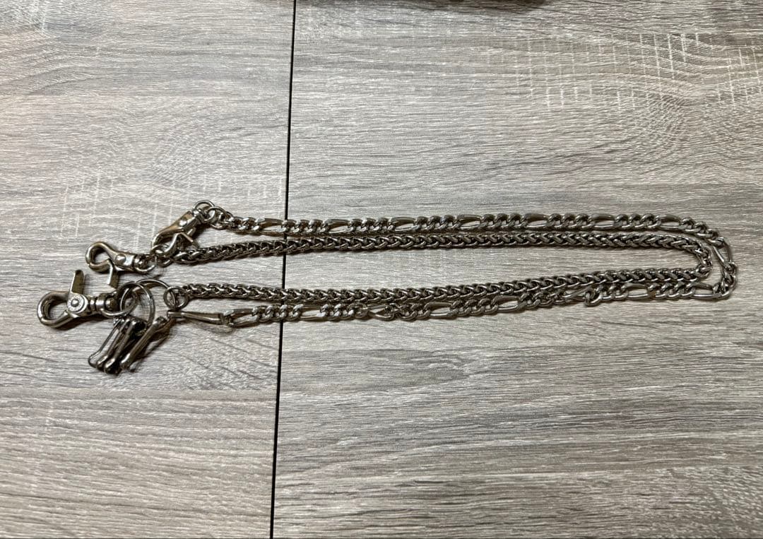 限定価格 希少ヒステリックグラマーヒステリックヘビー2連ウォレットチェーン90s