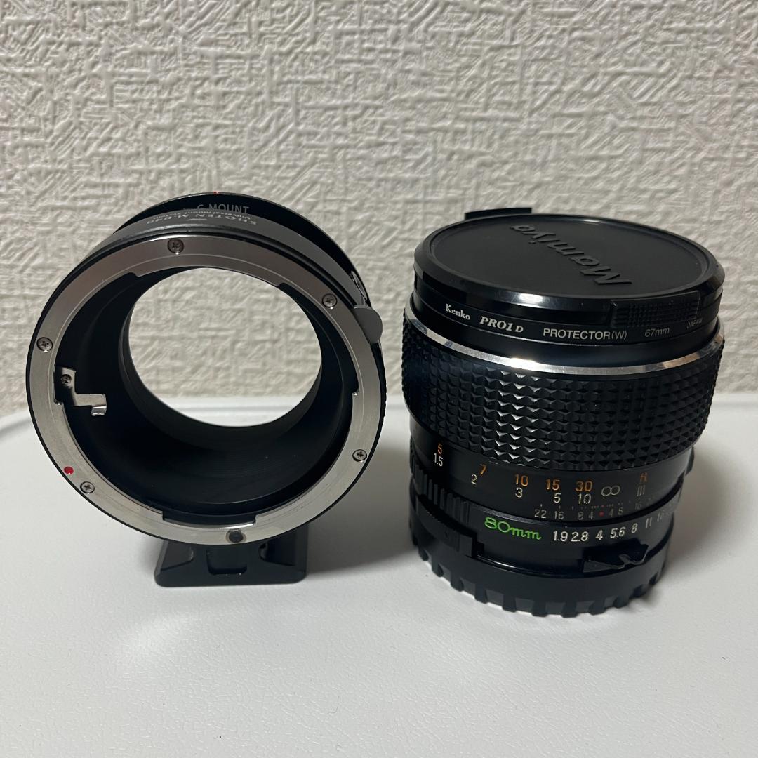 Mamiya マミヤ SEKOR C 80mm F1.9 M645用