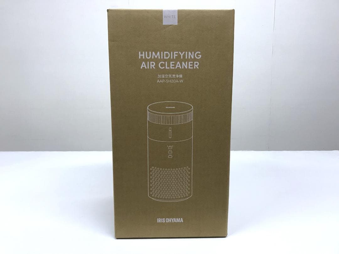 未開封　アイリスオーヤマ 加湿空気清浄機 AAP-SH20A-W