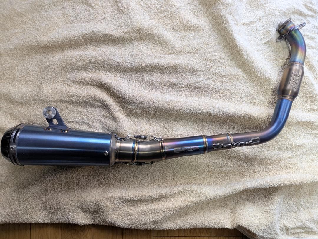 XSR155チタンマフラー・オートサロンオギヤマ×ノリフミ