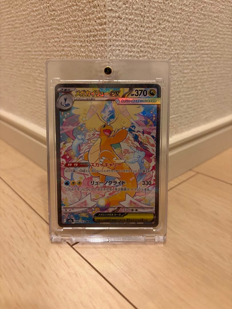 メガカイリューSAR センタリング状態良好