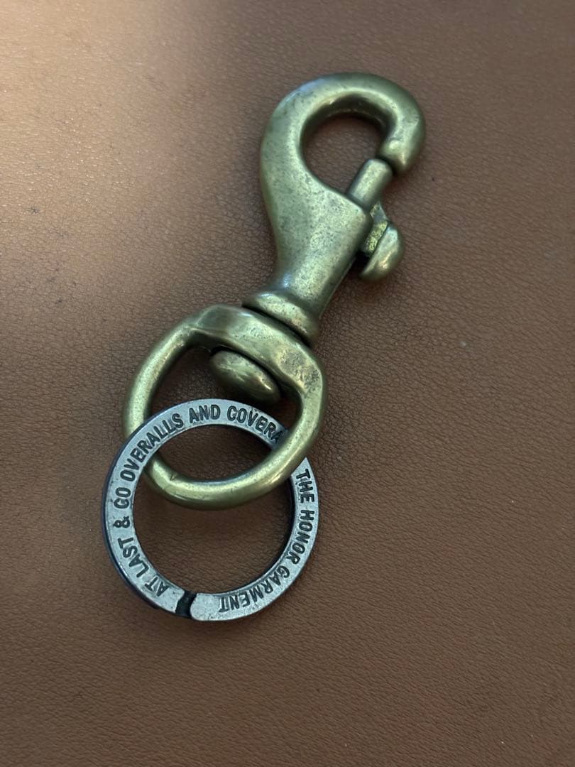 アットラスト 初期キーリングTIMEWORN AtLast ブッチャープロダクツ