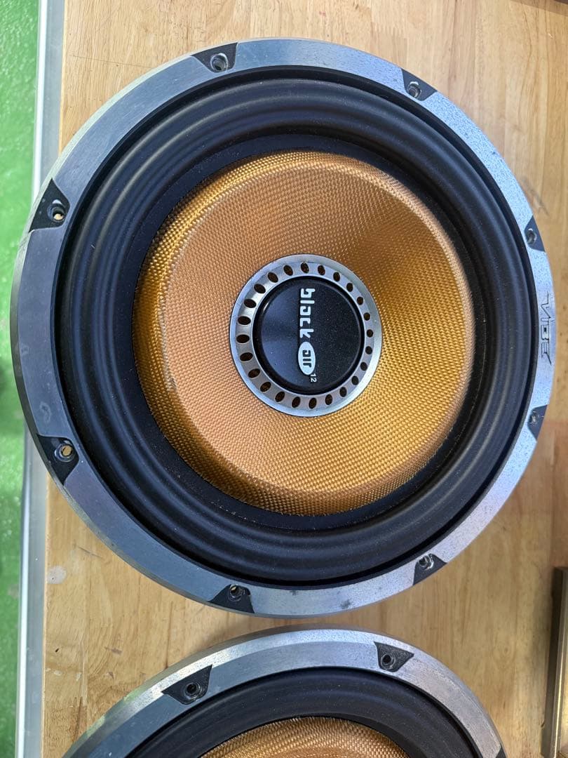 VIBE 12インチ ウーファー ゴールドVIBE BlackAir