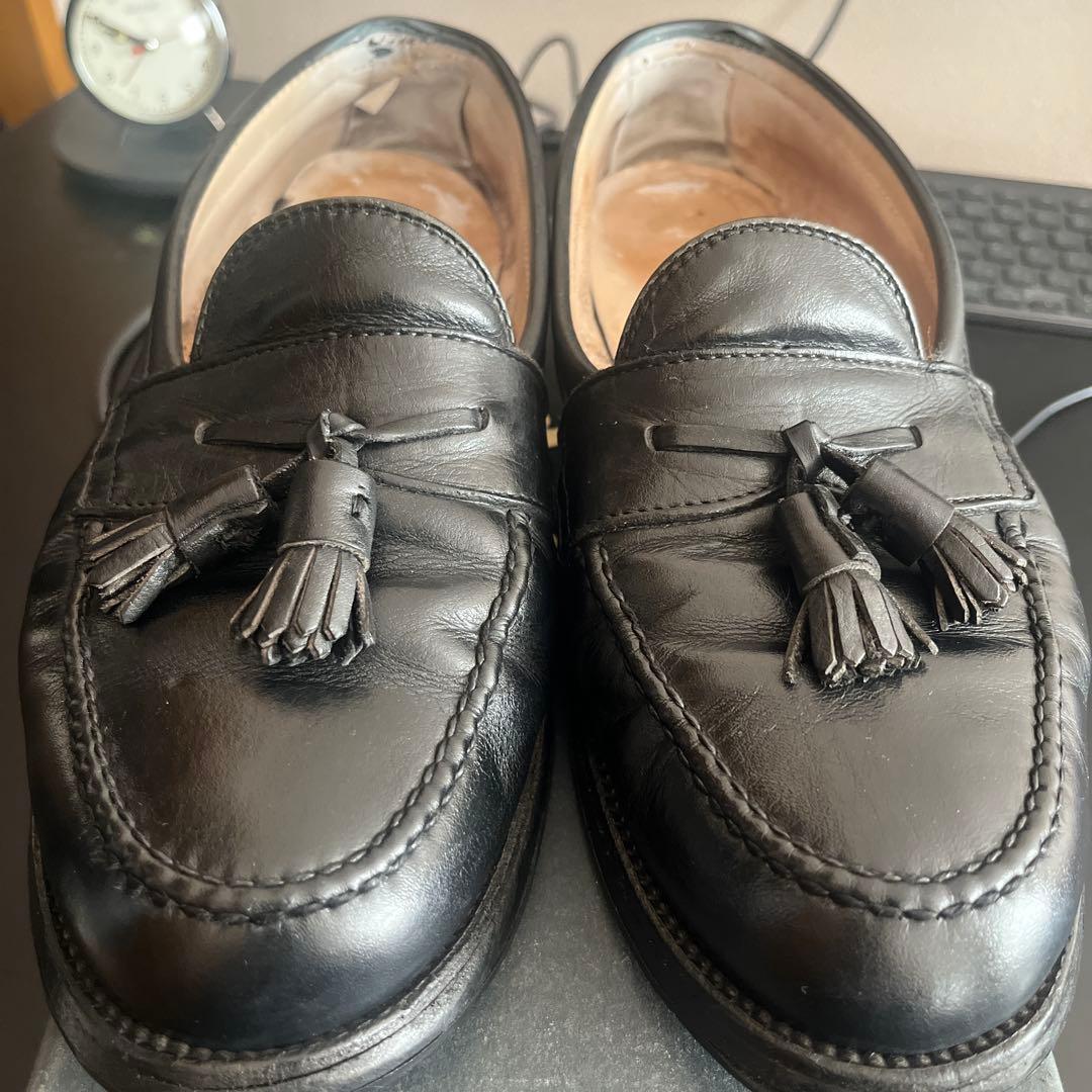 オールデン　タッセル黒　8.5D